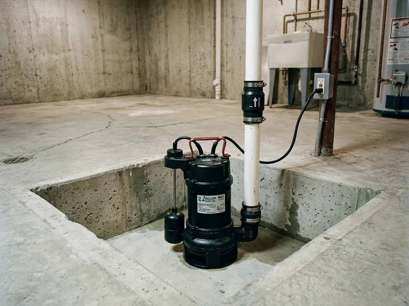 Sump Pump Installation Plumber in Anderson, TX